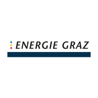 Logo von Energie Graz, einem Sponsor des Grazer Inklusionslaufs, mit bunten Punkten und dunkelblauem Unterstrich.