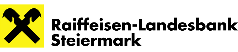 Logo von Raiffeisen-Landesbank Steiermark, einem Sponsor des Grazer Inklusionslaufs.
